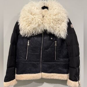 Moncler Full Collar Down Jacket Size 38 (M)